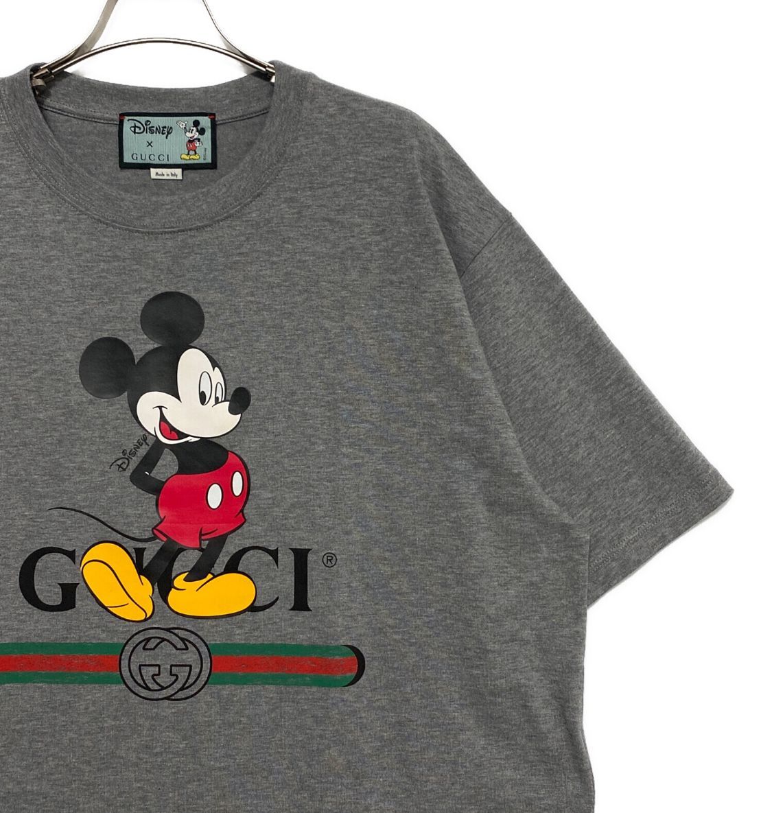 GUCCI × ディズニー 20SS ミッキーマウス ロゴ Tシャツ メンズ L 