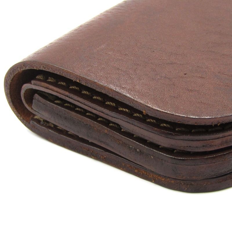 ✾専用✾　ヘルツ　HERZ　タンドー　パイルアップウォレット　チョコ 美品 HERZ ヘルツ 二つ折り財布 パイルアップウォレット SN-2421