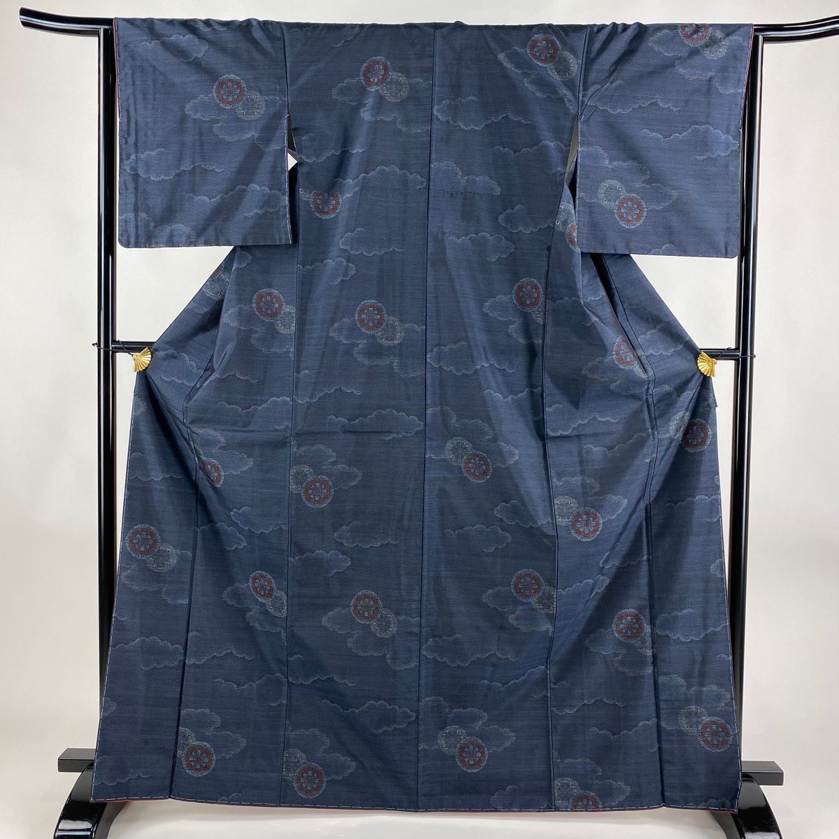 振袖 身丈160.5cm 裄丈66cm 正絹 美品 名品 【中古】（大島紬 身丈  