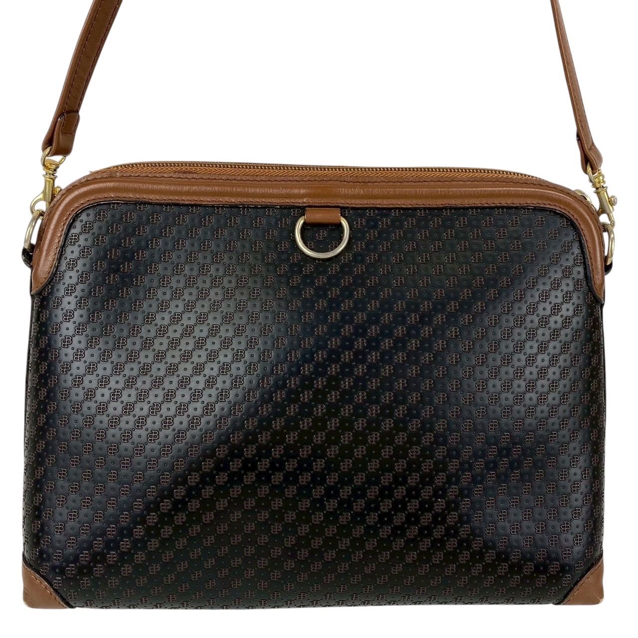 B3648】 BALLY バリー ショルダーバッグ レザー 2way クラッチバッグ 