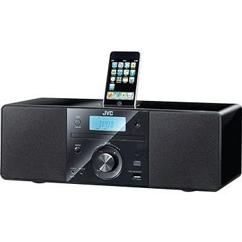 (未使用･未開封品)　JVCケンウッド JVC iPod対応CDポータブルオーディオシステム ブラック RD-N1-B tu1jdyt JVCケンウッド JVC iPod対応CDポータブルオーディオシステム ブラック