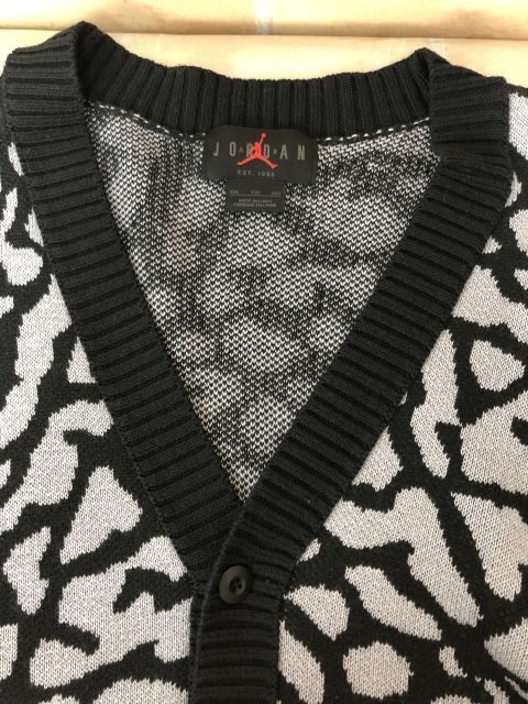 中古】 NIKE JORDAN BRAND ナイキ FLT ヘリテージカーディガン
