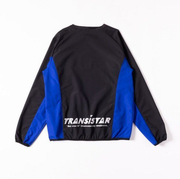 ピステシャツ ブラック ブルー HB24AT03-04