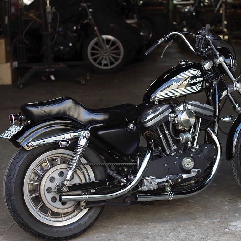 MOTOR ROCK スポーツスター XL'86-'03 ベーツタイプシート Late Iron