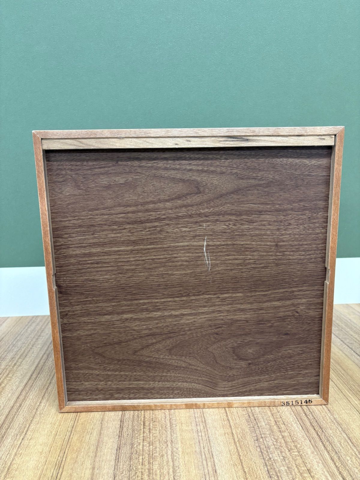 無印良品 スタッキングシェルフ 3段・ウォールナット材◇引出し