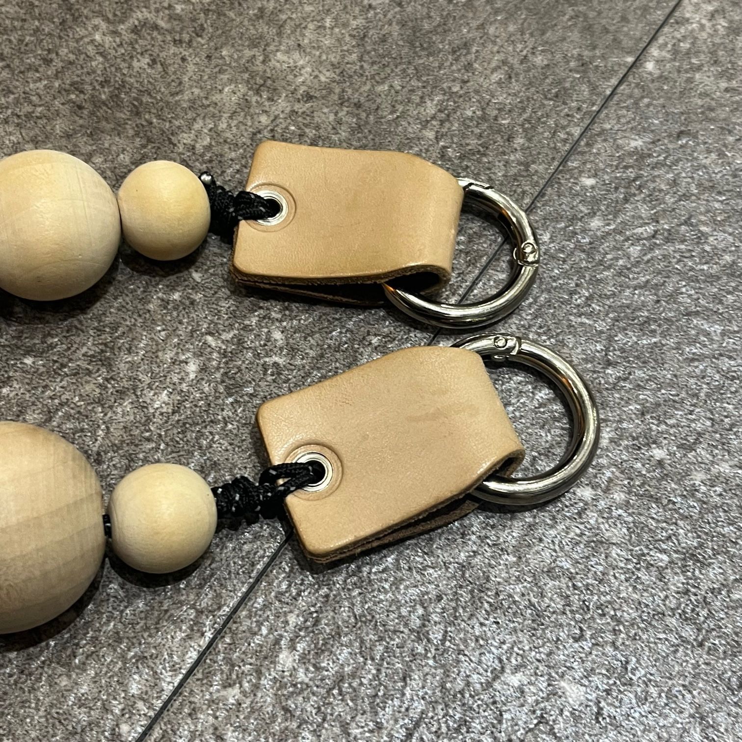 新品 NODZOKU LOOP PLUS YSK -NATURAL-ウッドボール ウォレット  