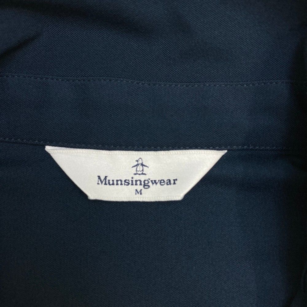 サイズ：M MUNSING WEAR マンシングウェア 長袖 ジップ
