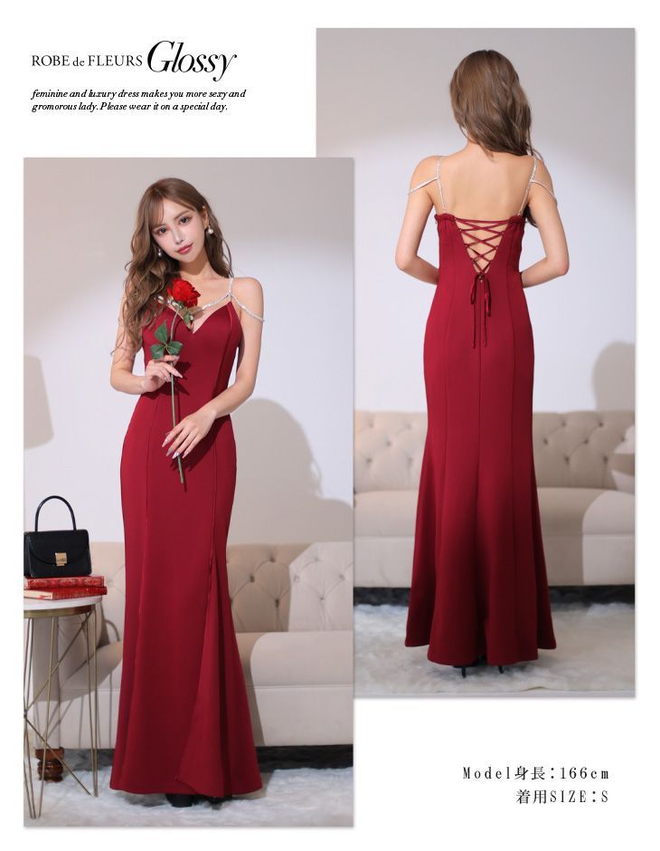 ブラック [GL3507-2311] 【ROBE de FLEURS Glossy/ローブ・ド