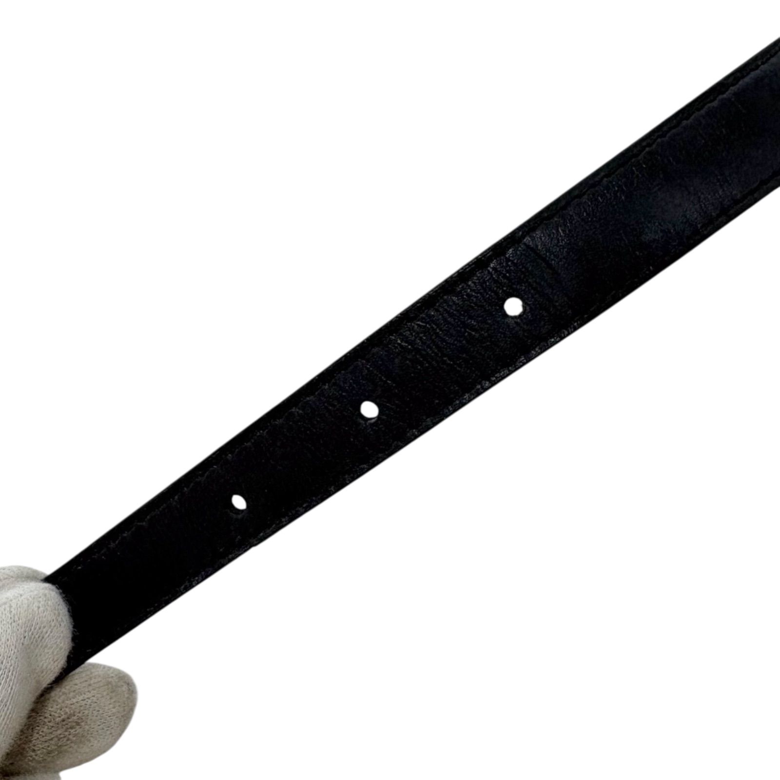 クリスチャンディオール Christian Dior レザー チェーンベルト