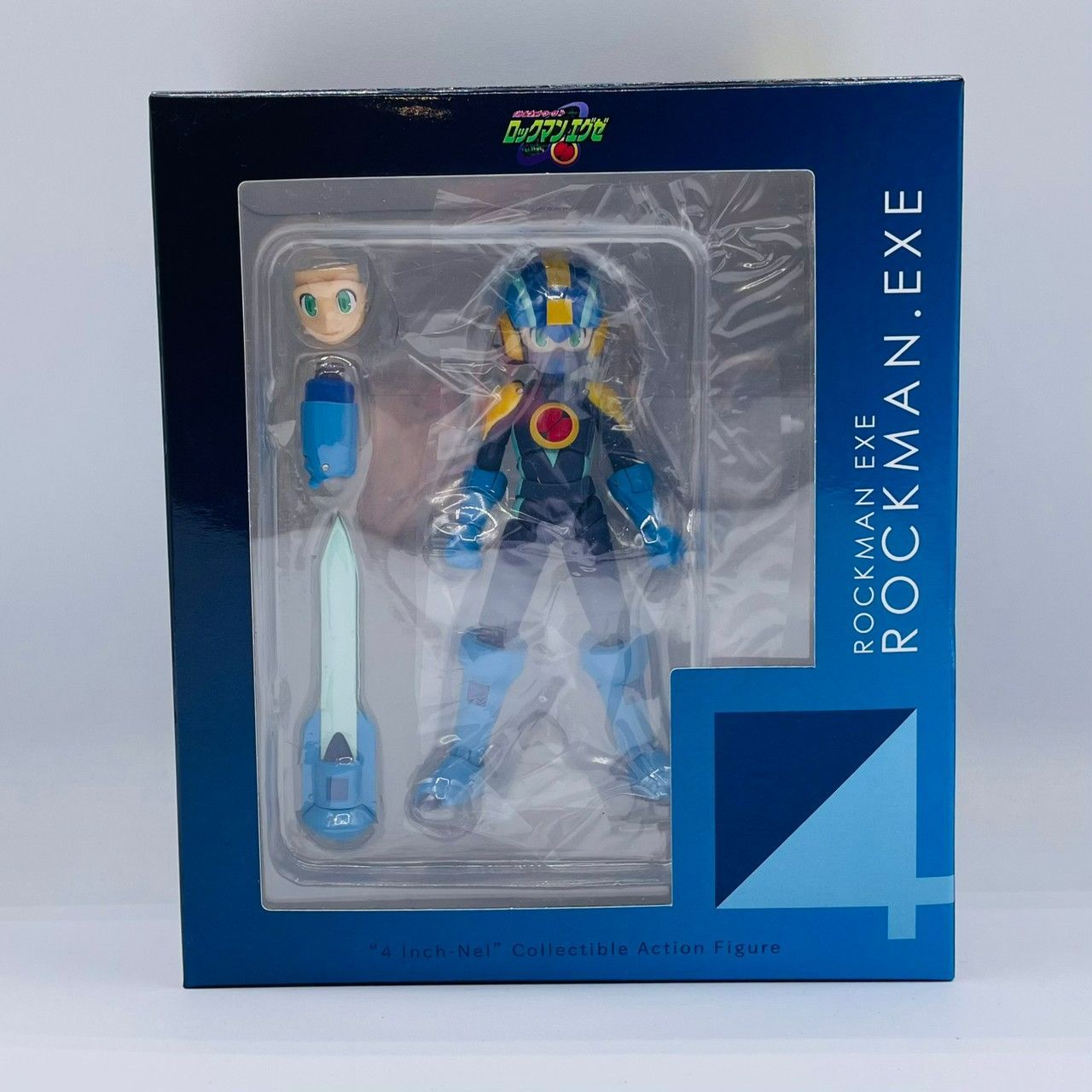 4インチネル ロックマン エグゼ 千値練 フィギュア / カプコン