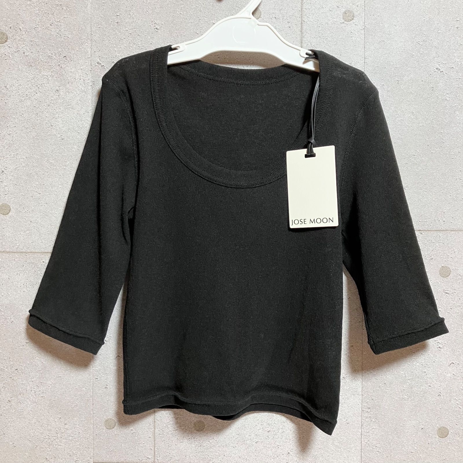 タグ付き JOSE MOON ジョゼムーン SHEER RIB CROPPED TOPS タグ付き JOSE MOON ジョゼムーン SHEER RIB CROPPED TOPS