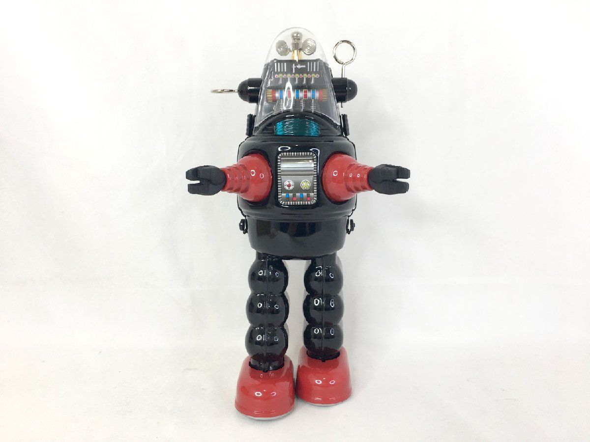 2000年発売 大阪ブリキ玩具資料室製 ROBBY THE ROBOT ロビーザロボット ゼンマイ仕掛け ブリキのおもちゃ 復刻版 外箱付き