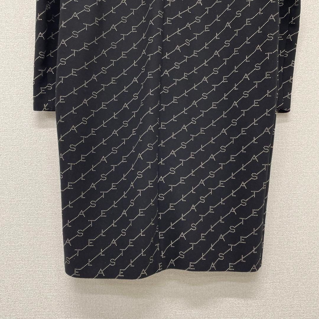STELLA McCARTNEY ステラマッカートニー ロングコート ロゴ刺繍 総柄
