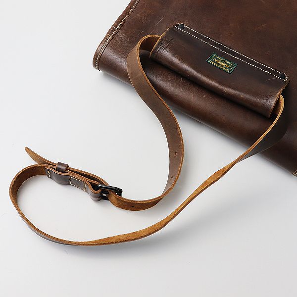 セブンPORTERショルダーバッグ NEXUSVII × PORTER ネクサスセブン ポーター レザーショルダー