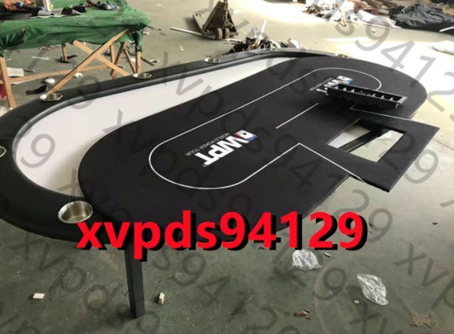 超人気☆新品 高級 ポーカー テーブル 羅紗取り外し可能 折りたたみ脚