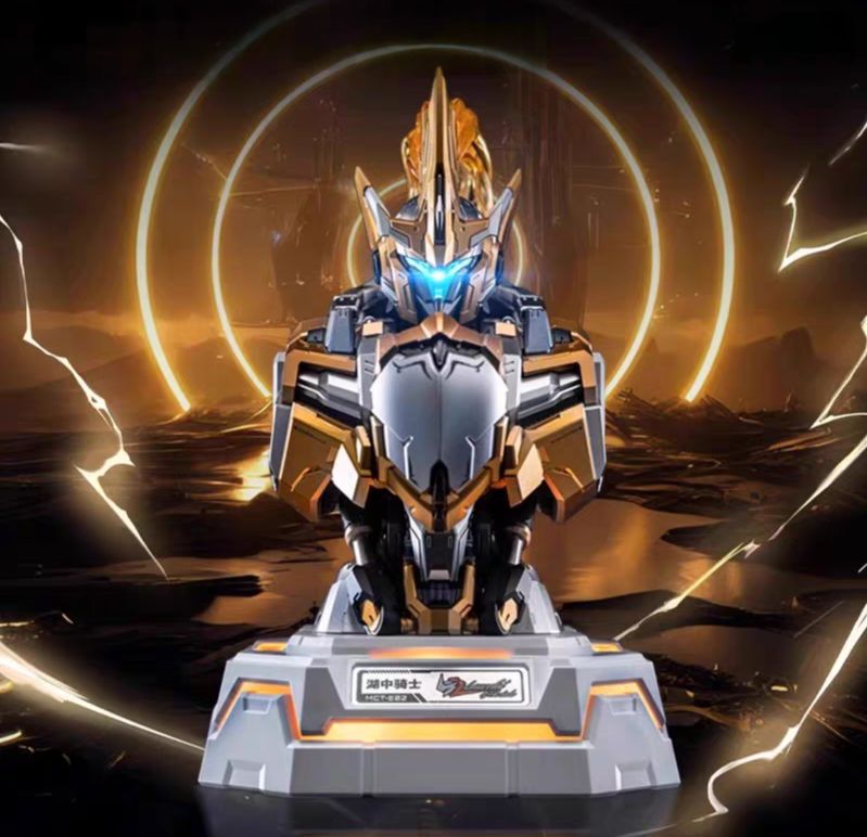 海外 ゴールドモデル MOSHOW TOYS Progenitor Effect 65W 合金機甲 湖の騎士 充電器 フィギュア 胸像充電センター 高速充電器