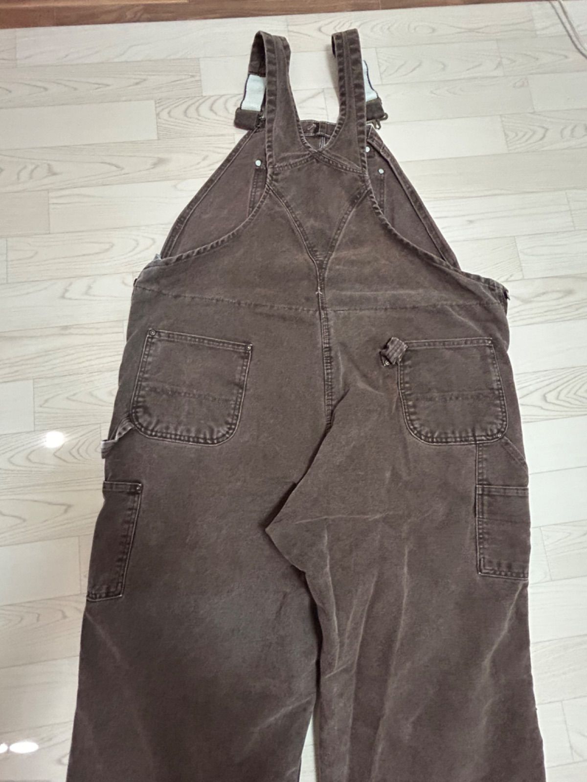 希少】carhartt オーバーオール ダブルニー 中綿キルティング