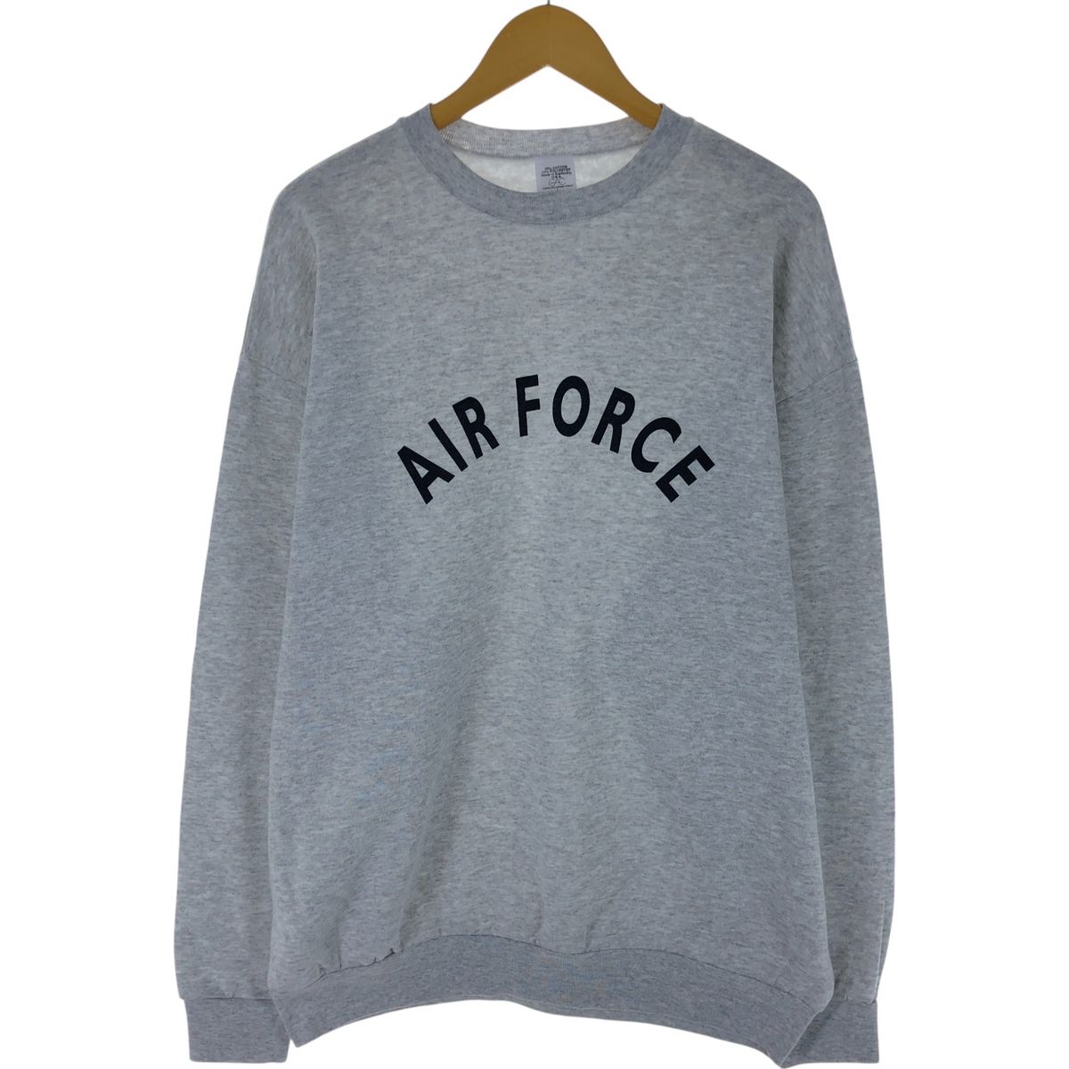 古着 CAC U.S.AIR FORCE プリントスウェットシャツ トレーナー USA製 メンズL相当/eaa503309