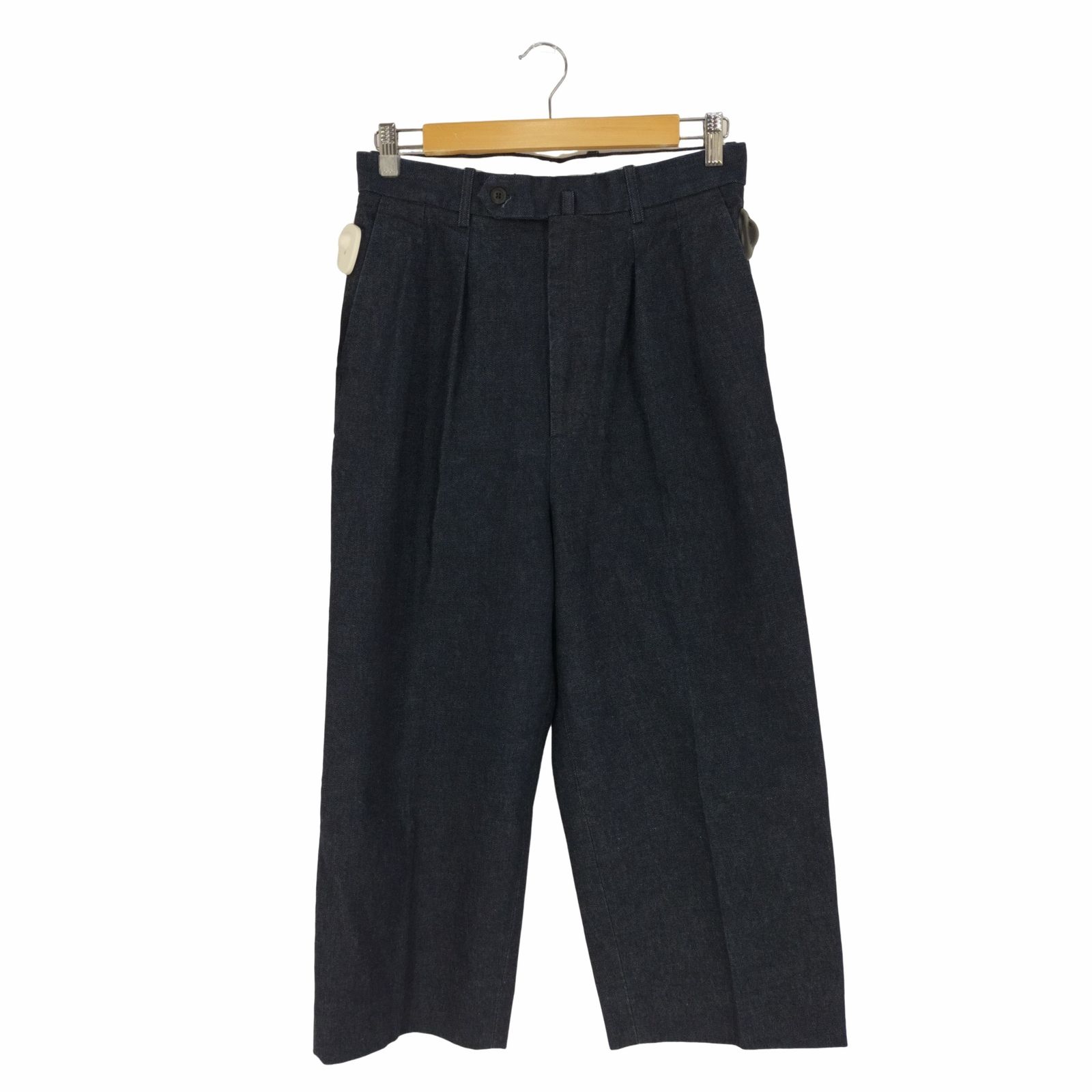 スティーブンアラン Steven Alan 13.5oz IN2PLEATED DRESS TROUSERS デニムパンツ メンズ JPN：S