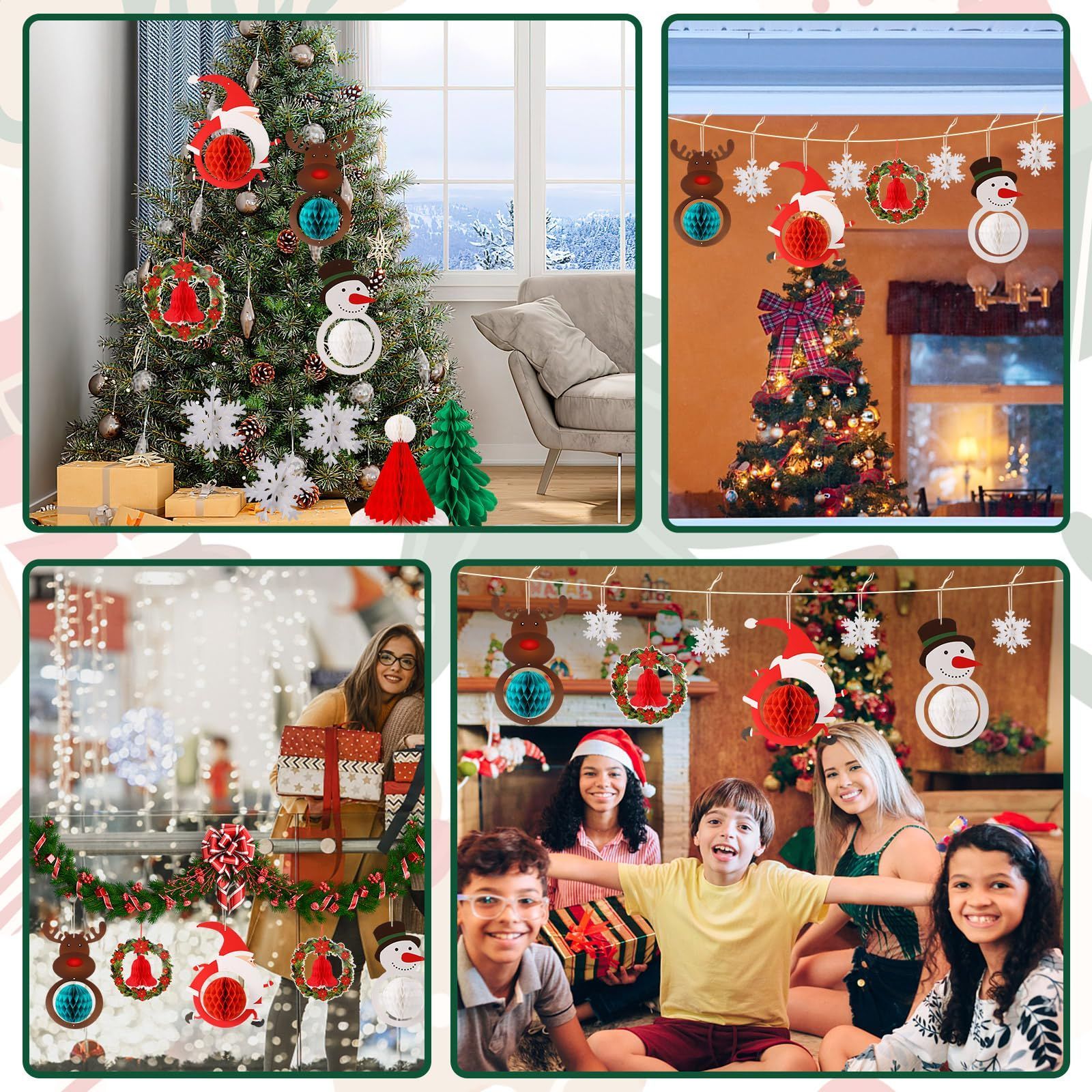 吊り下げ型クリスマスツリー オーナメント まとめ売り Amazon.co.jp: Unikato クリスマスツリー オーナメントセット