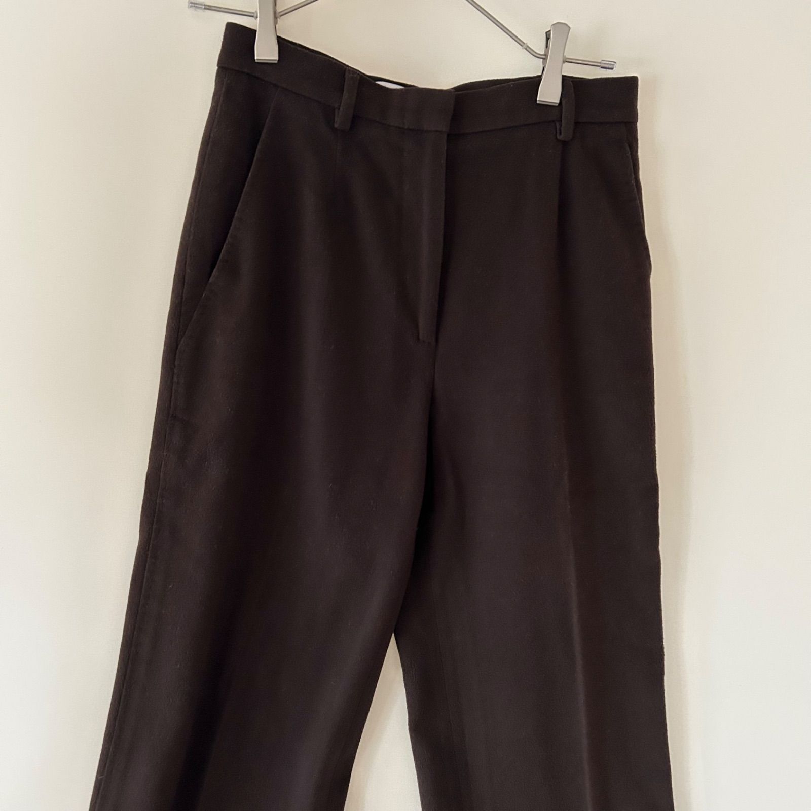 MaxMara マックスマーラ スラックス センタープレス Max Mara マックスマーラ 白タグ センタープレス スラックス
