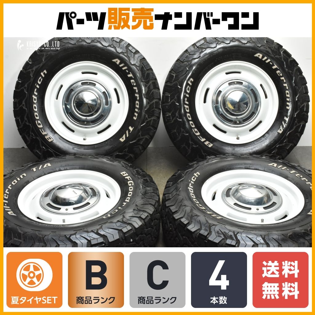 【良好品】DEAN クロスカントリー 16in 6.5J -5 PCD139.7 BFグッドリッチ オールテレーンT/A KO2 LT235/85R16 プラド ハイラックスサーフ