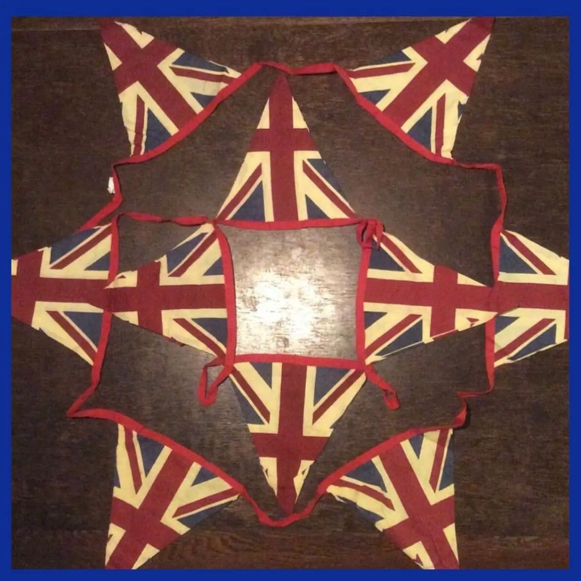 ユニオンジャックガーランド 連続旗 イギリス国旗