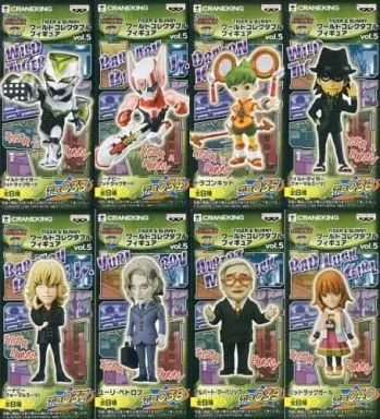 中古】フィギュア 全8種セット 「TIGER＆BUNNY」 ワールド