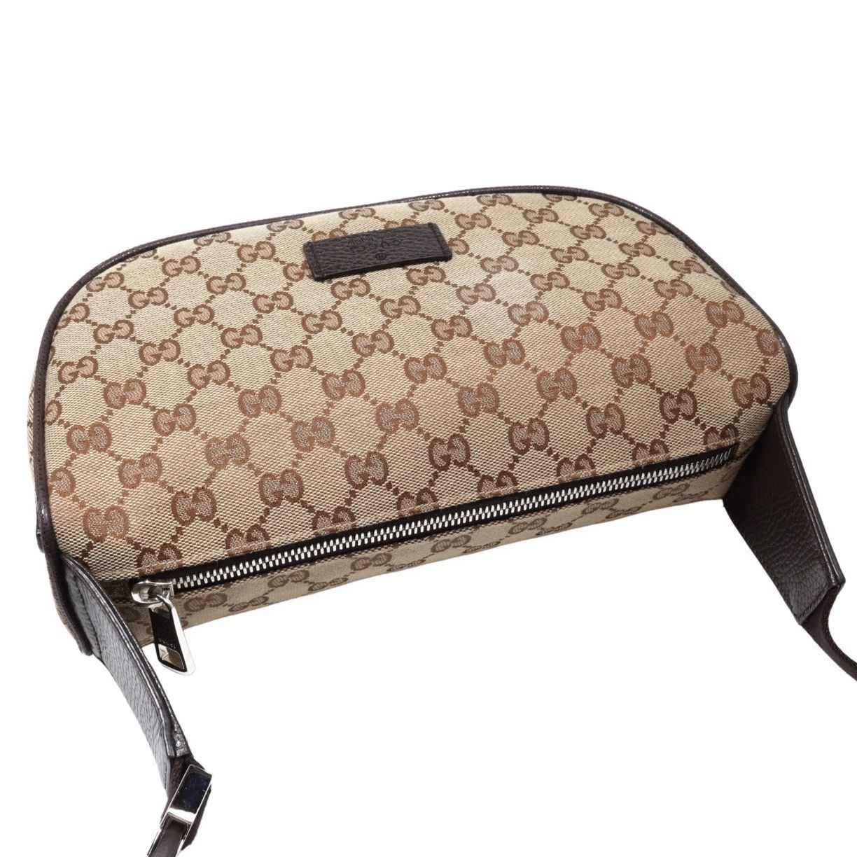 最終値下げ】GUCCI ベージュキャンバスレザーベルト