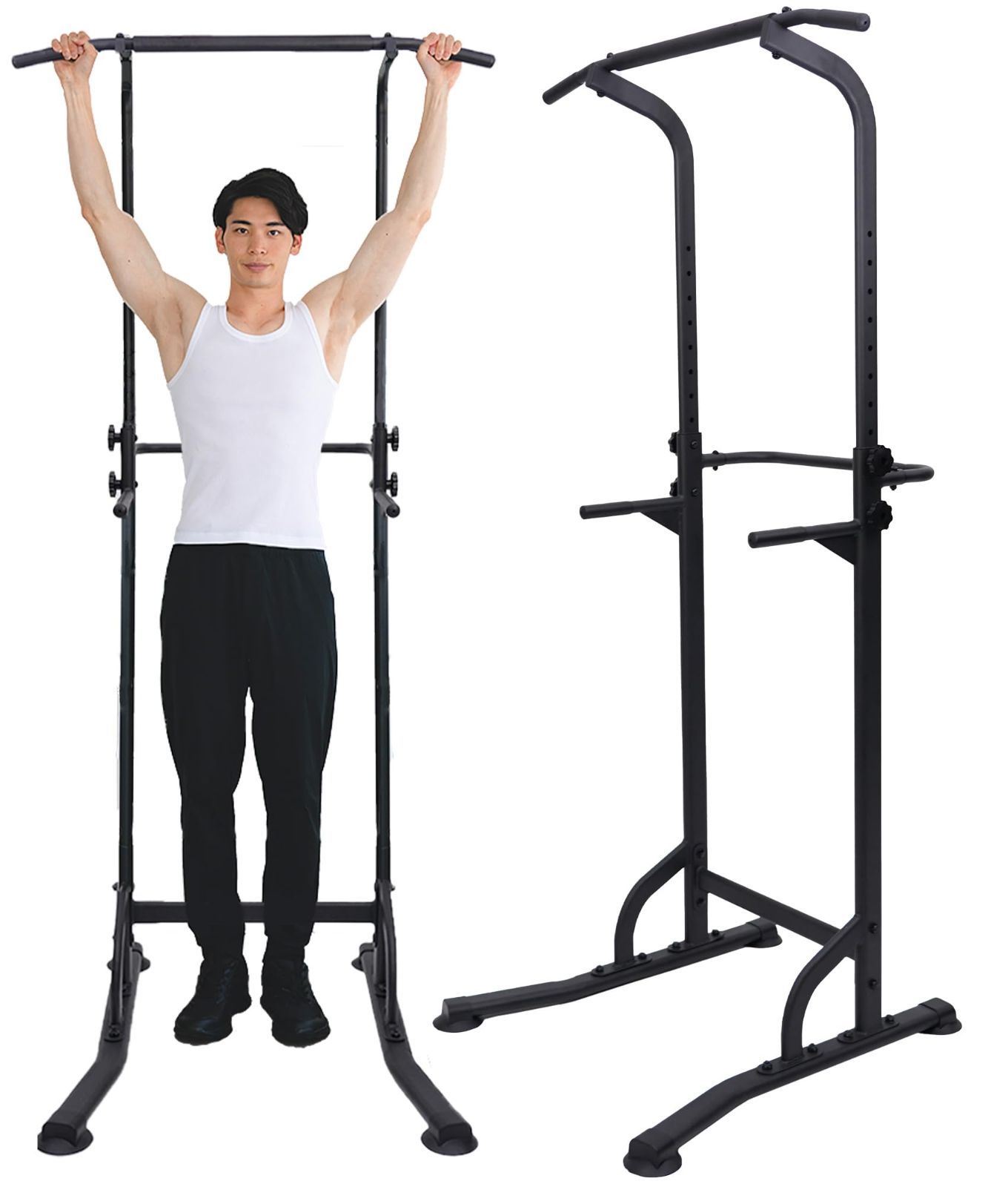 懸垂 懸垂マシン ぶら下がり健康器 10or12段階調整⁄耐荷重150kg⁄特許