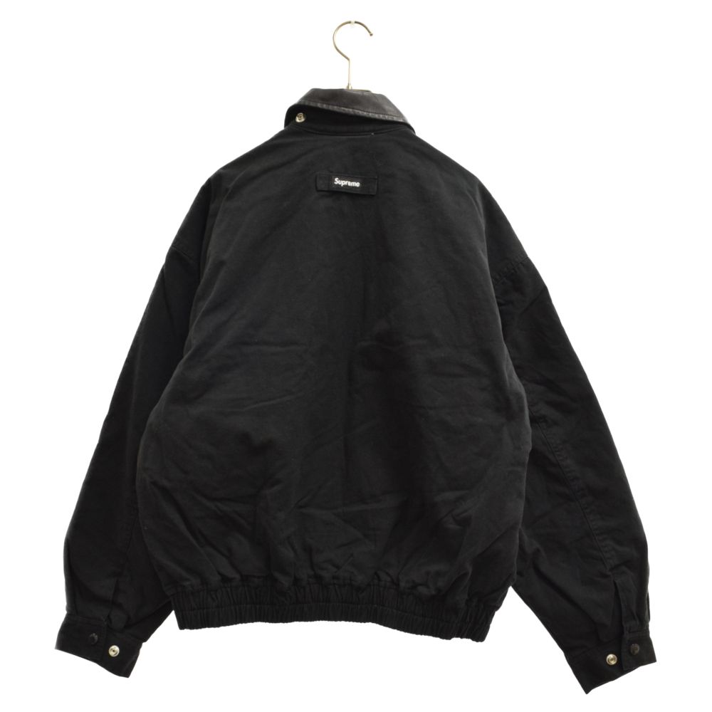 SUPREME (シュプリーム) 23AW Leather Collar Utility Jacket レザー