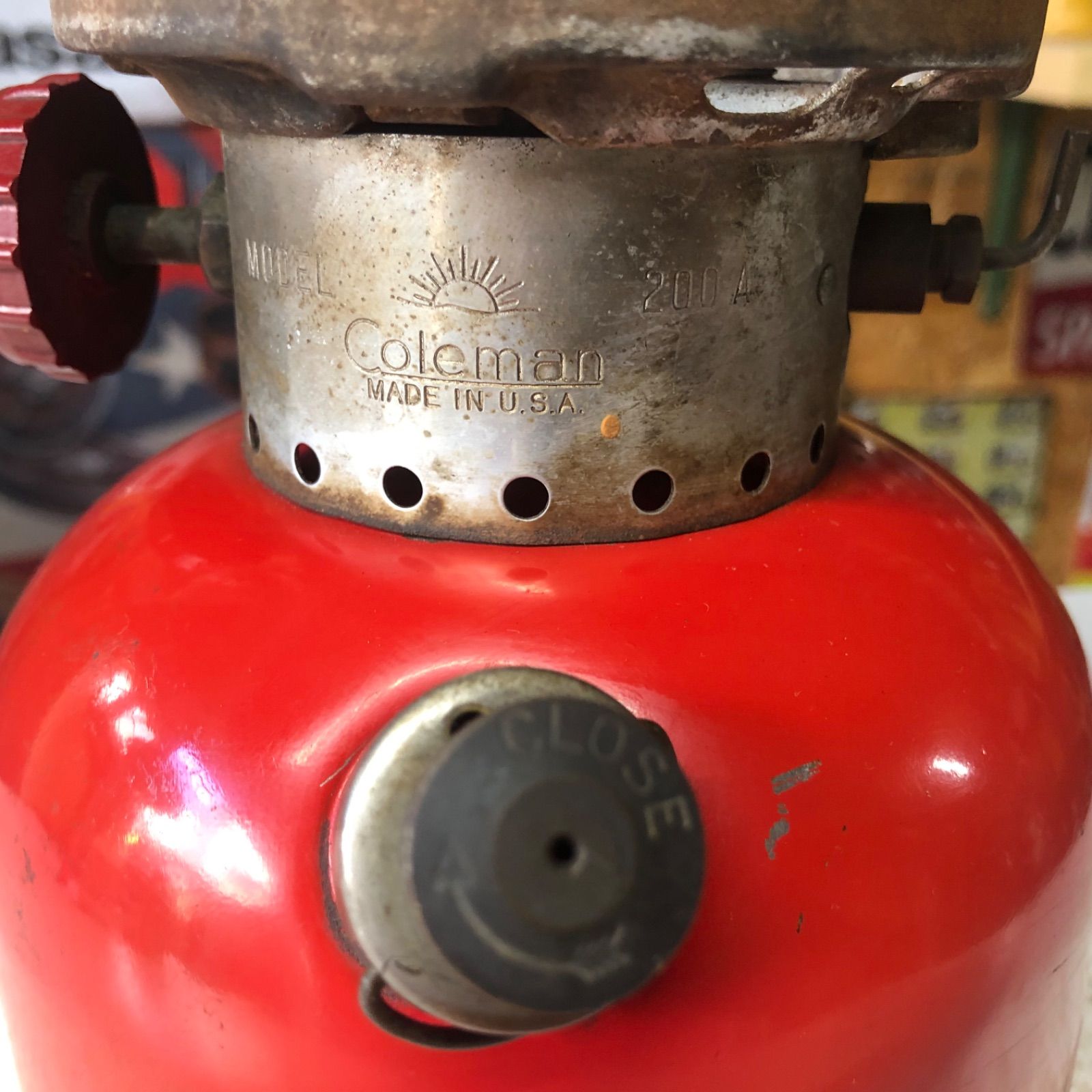 1959年12月 コールマン 200A ランタン イエローボーダー - メルカリ