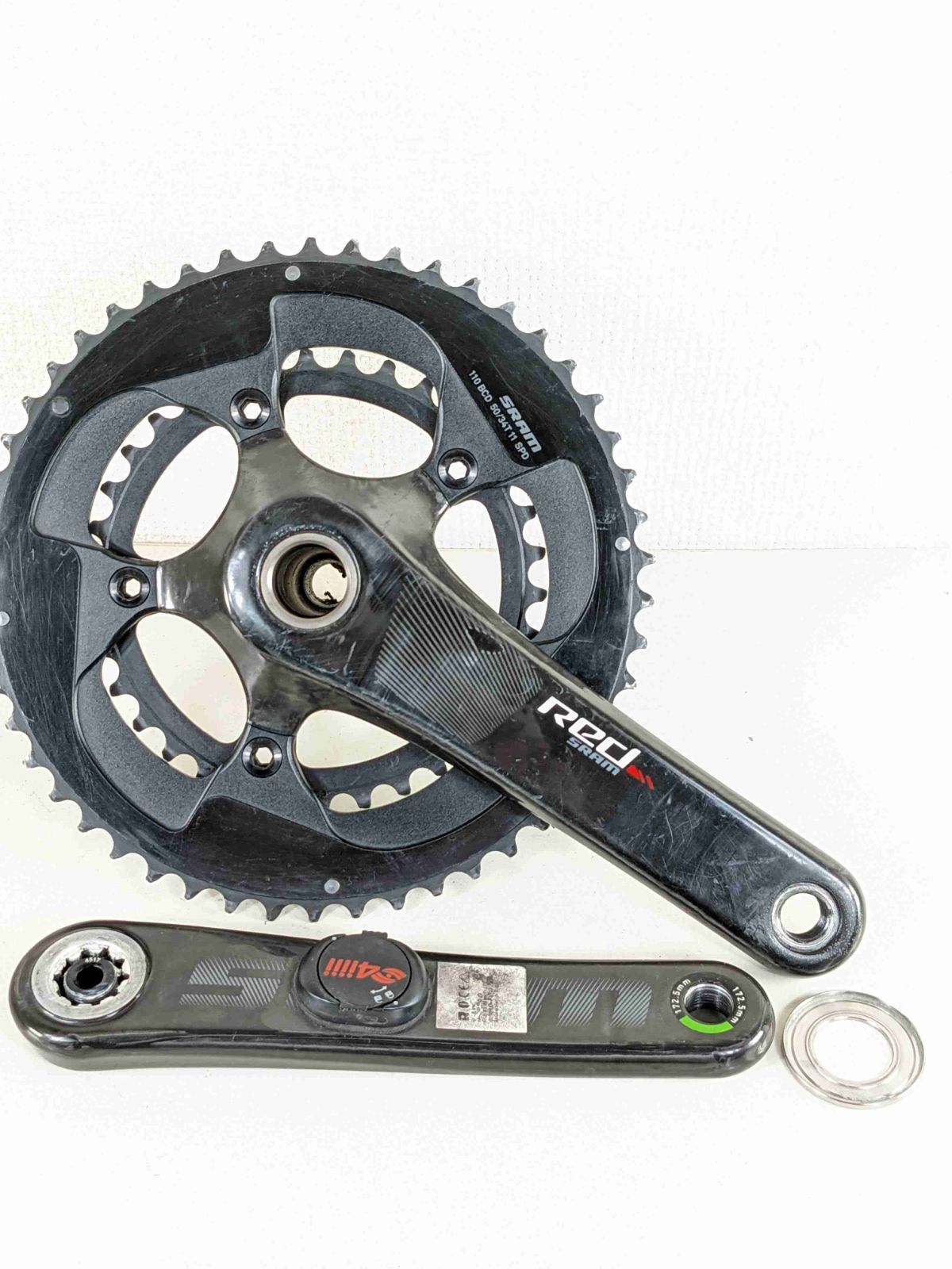 4iiii Sram Red Etap 2x11s 左パワーメーター GXP 50 34t 172.5mm