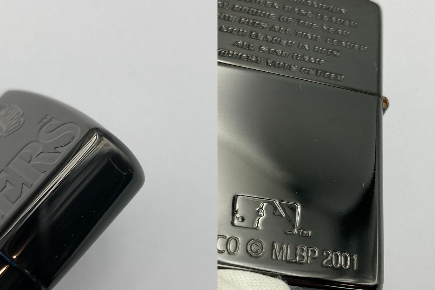 zippo マリナーズ イチロー 2001 AL MVP ジッポーライター 中古