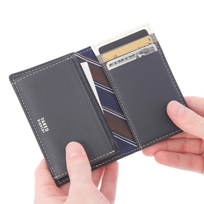 TAKEO KIKUCHI タケオキクチ タケオ キクチ クォーター 名刺入れ