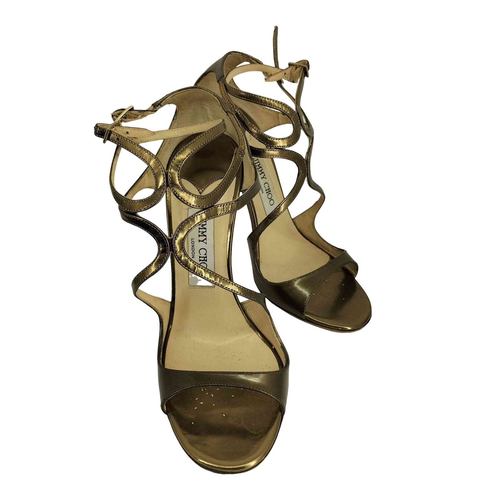 ジミーチュウ JIMMY CHOO ピンヒールサンダル レディース 37 1/2