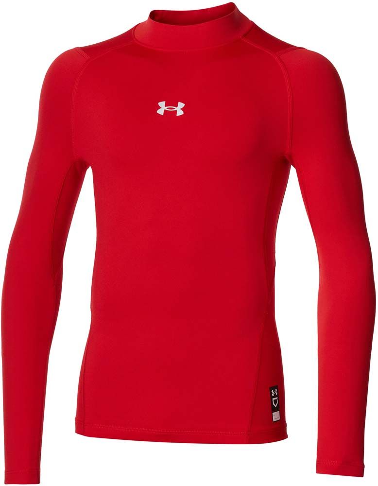【新品/送料188円】アンダーアーマー　コールドギア 長袖コンプレッションシャツ モック 1265648-090　XLサイズ　参考価格6000円 +税 アンダーアーマー公式 UAコールドギア エリート コンプレッション