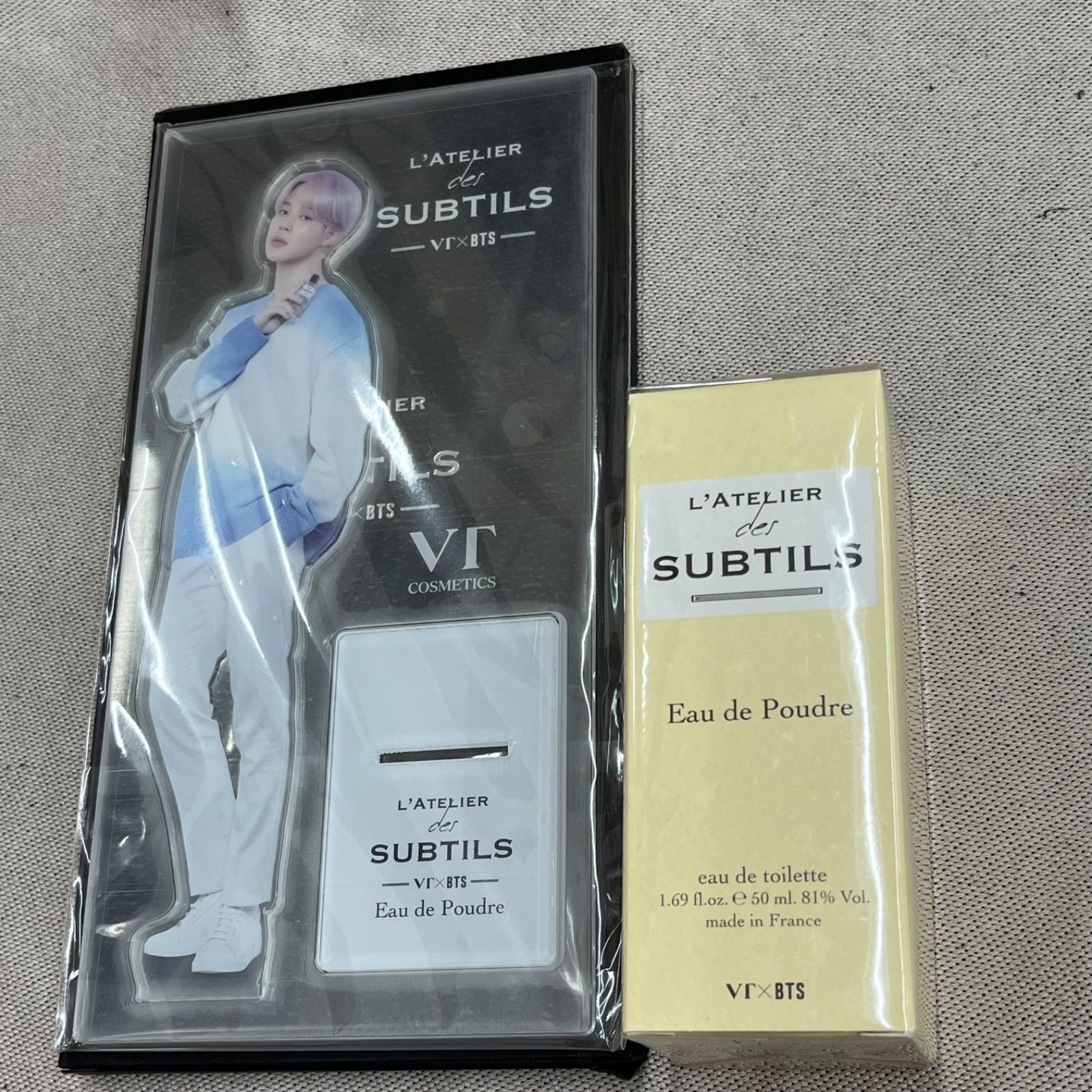 未使用】VT × BTS アクスタ 香水 フルセット L'ATELIER des SUBTILS