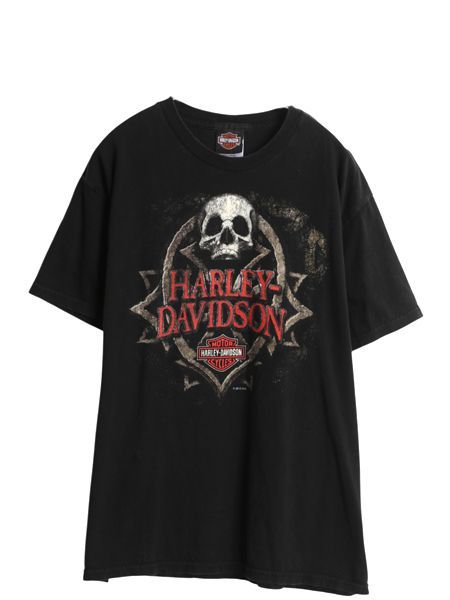 80s Harley Davidson ハーレー スカル Tシャツ S 80s Harley Davidson ハーレー スカル Tシャツ S