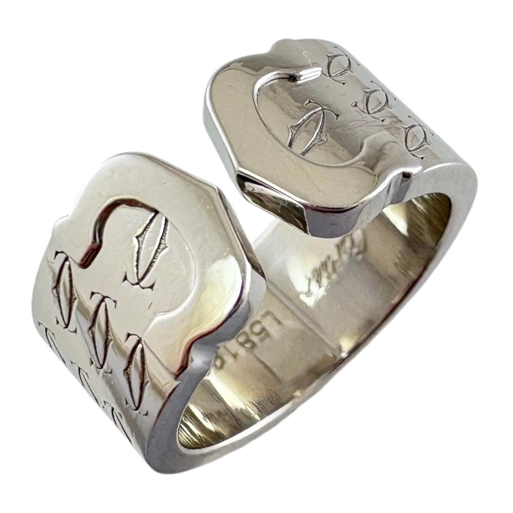 Cartier カルティエ 2C リング C2 750 スリーカラー #54 約14号 指輪