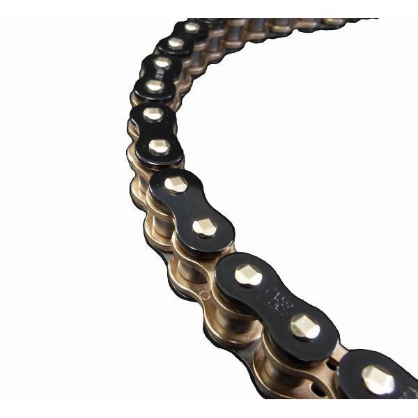 530ZVX3 EKチェーン 江沼チェーン シリーズ 126L スクリュージョイント ゴールド SP店 EKチェーン⁄江沼チェーン ZVXシリーズ シールチェーン ゴールド 530