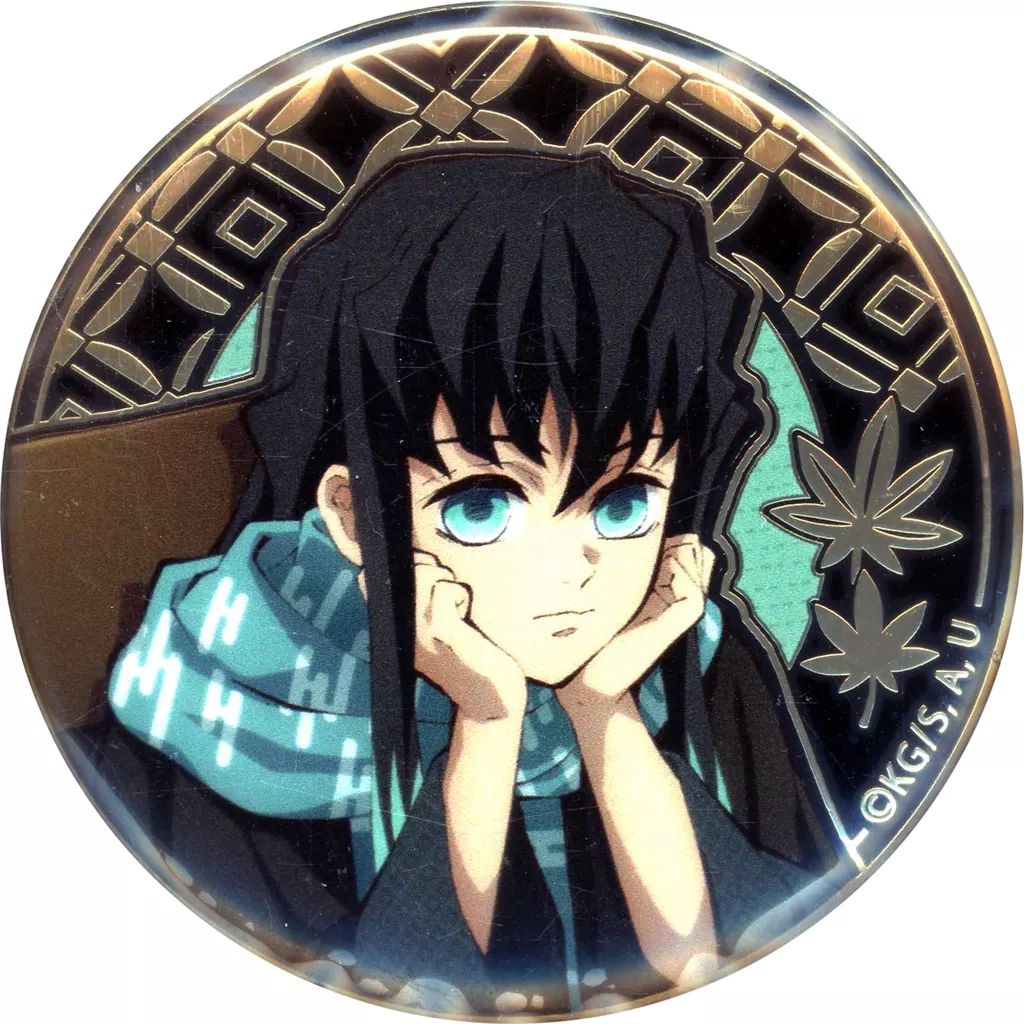 グッズ-バッチ】アニメ「鬼滅の刃」 レリーフメタル缶バッジ 全5