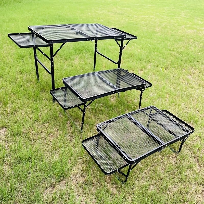 120cm アウトドア テーブル キャンプ BBQ コンパクト ポータブル 楽天市場】アウトドアテーブル 折りたたみ 120cm 高さ調節