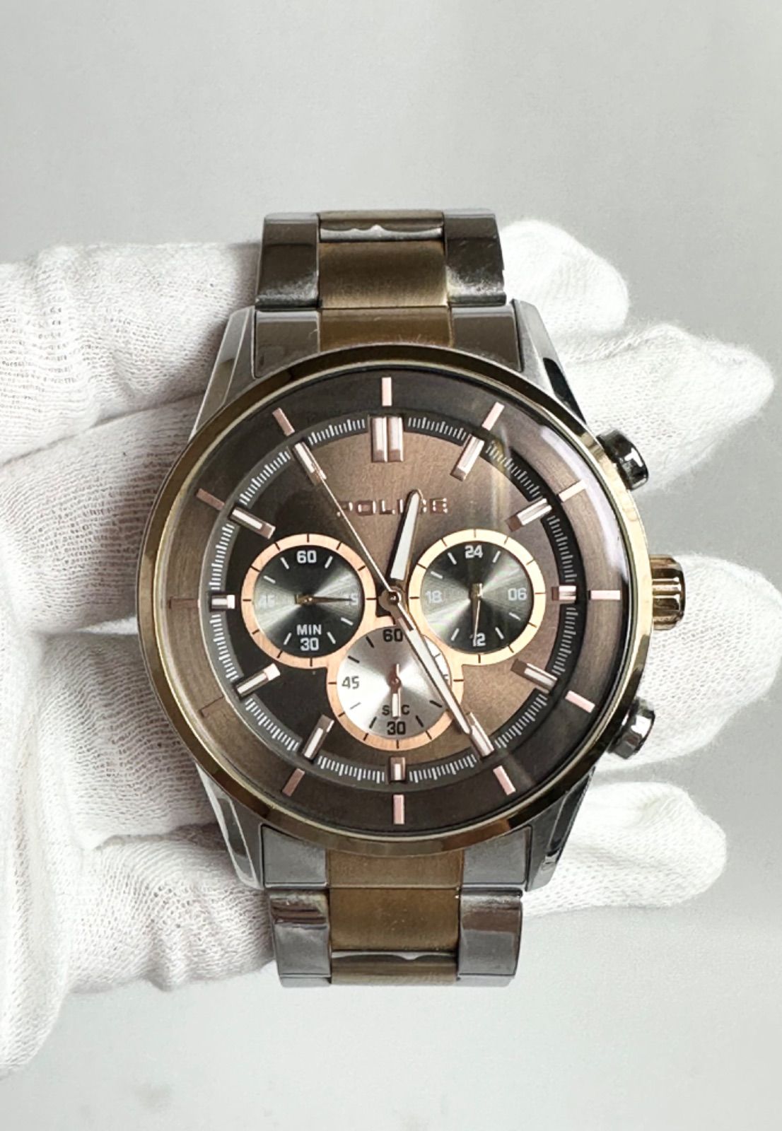 稼働 シチズン レグノ H415-T017274 デイト 電波ソーラー ブラック文字