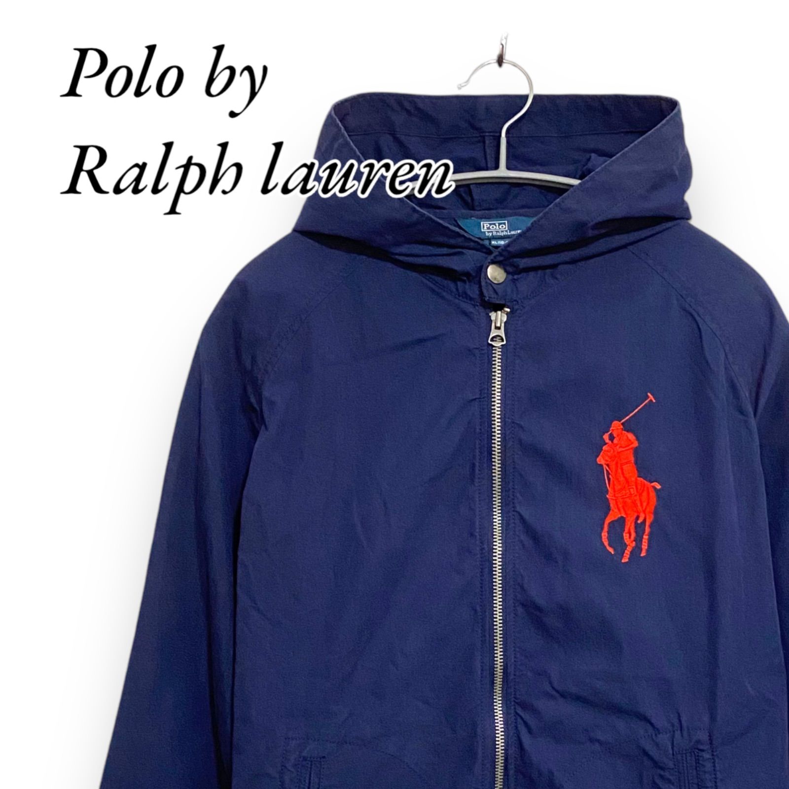 POLO RALPH LAUREN ネイビー フード付き　ウィンドブレーカー ポロラルフローレンキッズ子供服【ラルフスタイル公式サイト