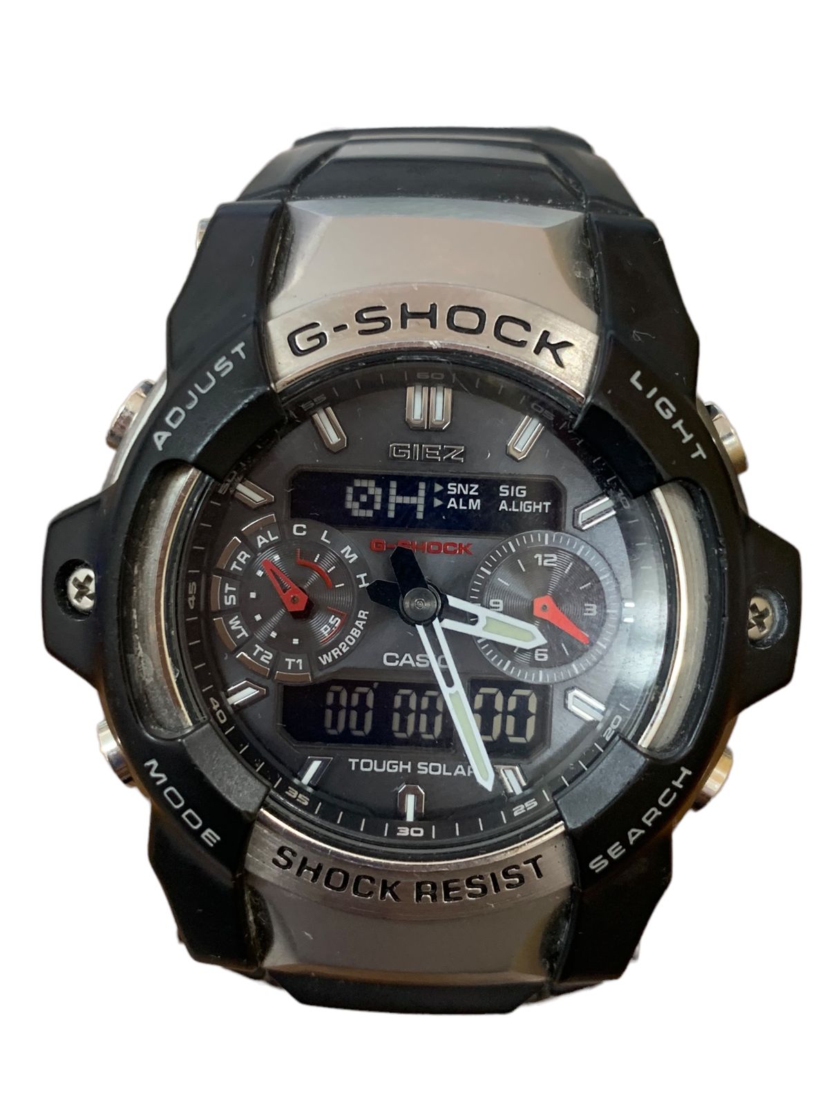 G-SHOCK GIES GS-1050 タフソーラー ワールドタイム 希少!レア!カシオ G-SHOCK GIES GS-1050 タフソーラー ワールド