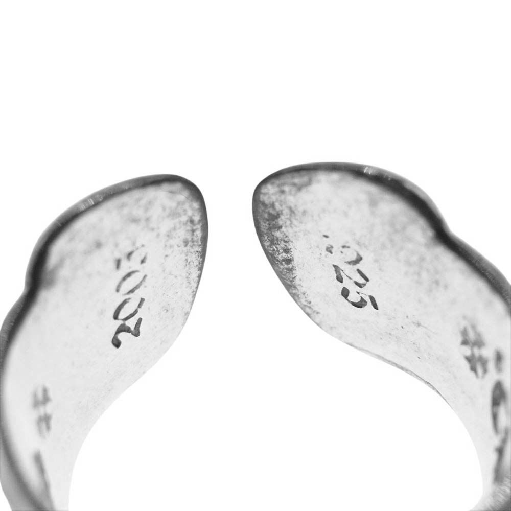 クロムハーツ CHROME HEARTS スモール スクロール ラベル リング 38653