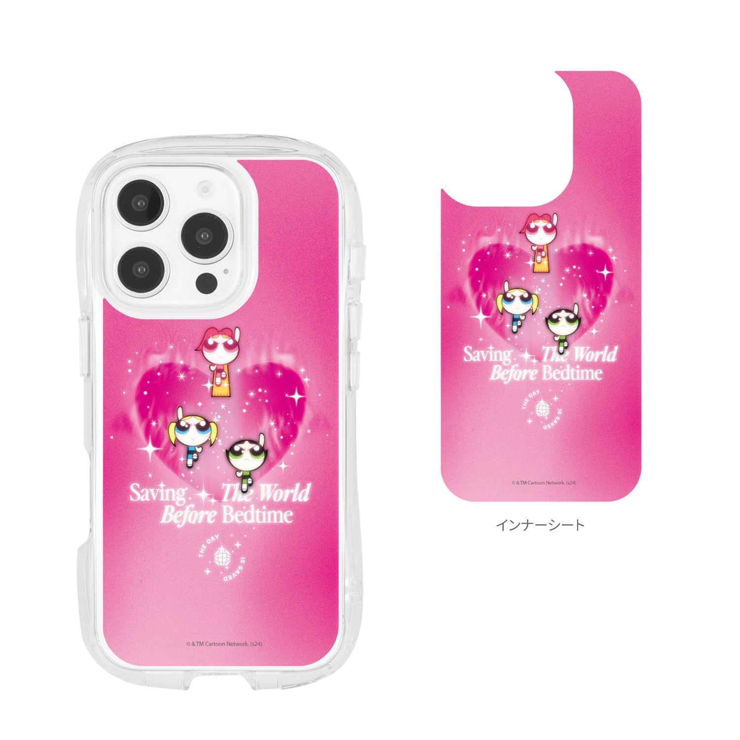 パワーパフガールズ携帯公式サイトのクリアファイルと販促カード パワーパフガールズ携帯公式サイトのクリアファイルと販促カード