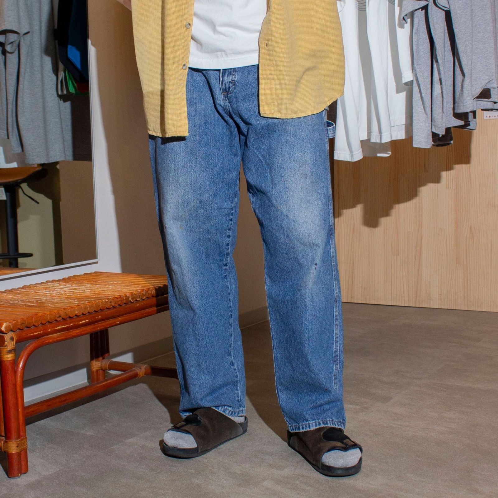 Wrangler 90~00 s Work Painter Pants | Blue ラングラー ペインターパンツ 90年代 古着 ヴィンテージ