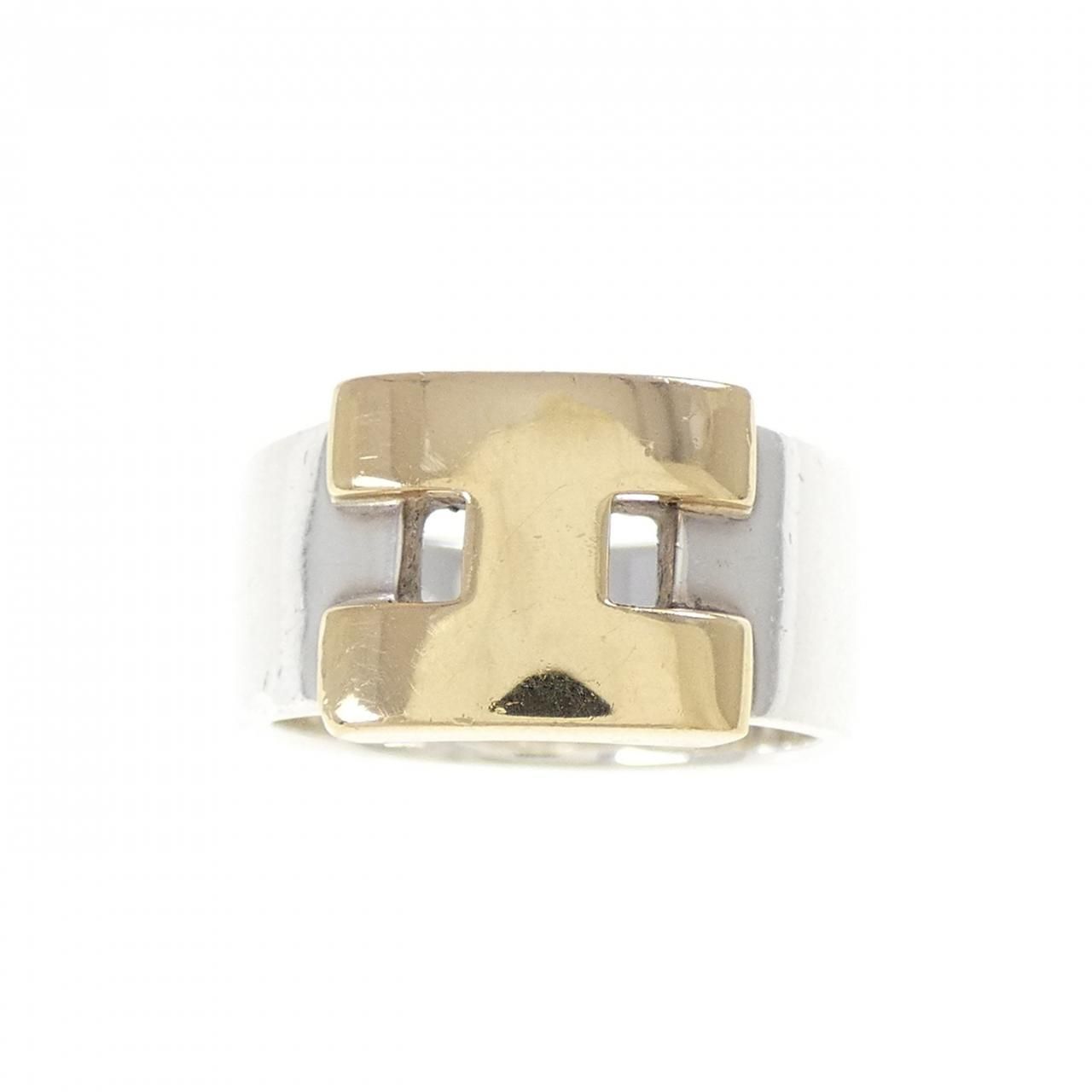 ヴィンテージ エルメス 925|750YG リング